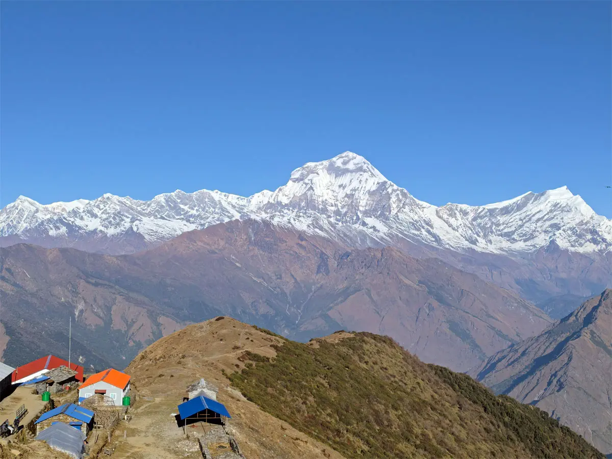 Le balcon du Dhaulagiri et des Annapurnas